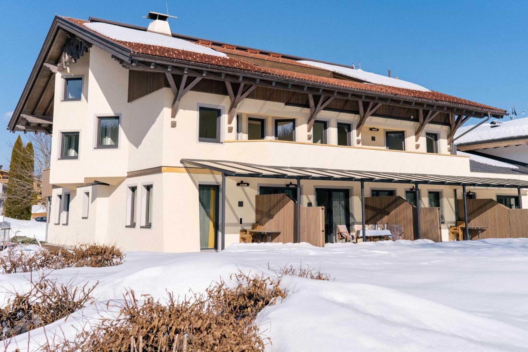 Forellenhof Appartements & Grossmutters Bungalow Leutasch Exterior foto